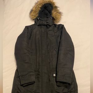 Garage black parka